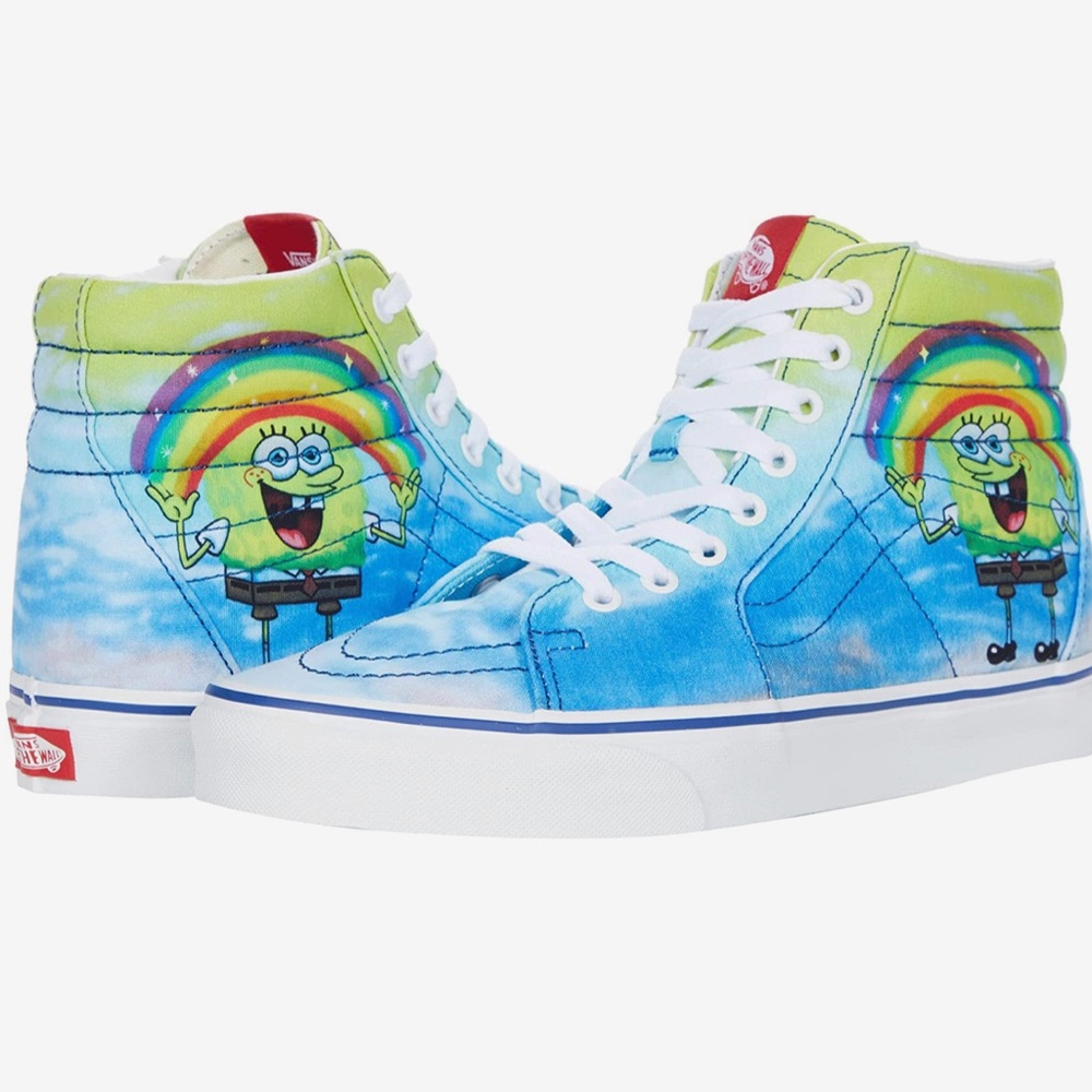 Vans X SpongeBob Sk8-Hi Shoes